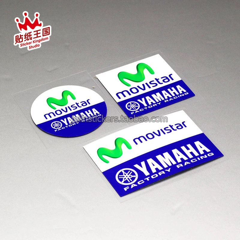 For Yamaha MOVISTAR GP Team R1 R3 R6 FZ1 FZ8 FZ6 Motorcycle Motor Bike Decal Waterproof Sticker 06 | Автомобили и мотоциклы