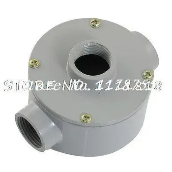 

Round Metal G3/4" Threaded 3 Hole Connector Outlet Terminal Box