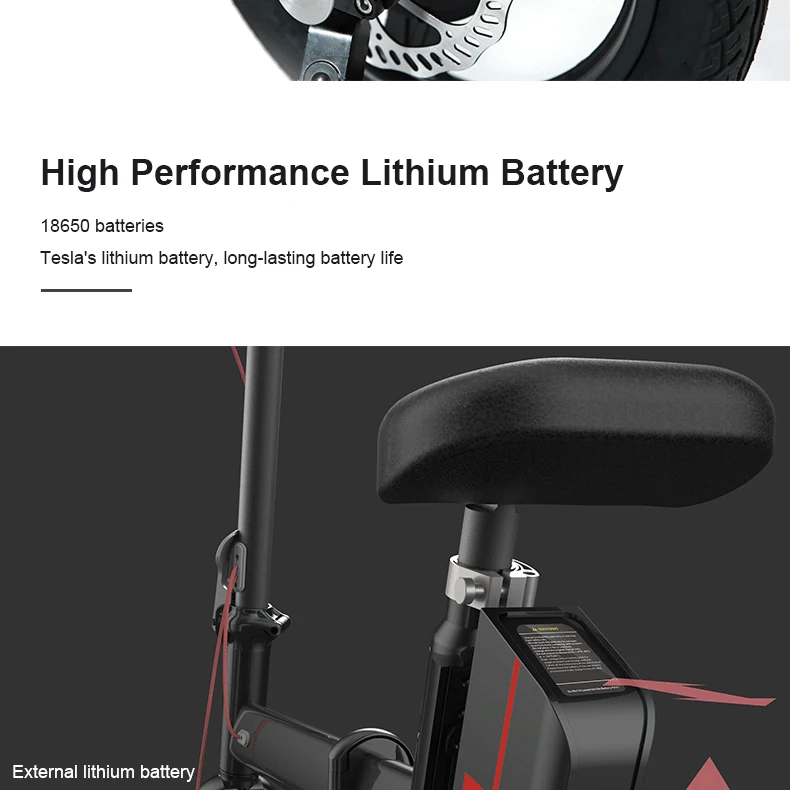 Flash Deal E-Scooter 36V 2 Wheels Electric Bicycle 250W Ultralight Mini Foldable Portable Electric Scooter For Adults With APP 14