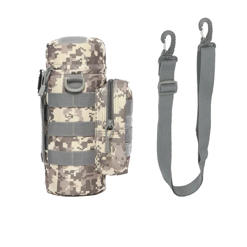 Нейлоновая сумка для воды Molle на молнии плечо изоляционная бутылка путешествий