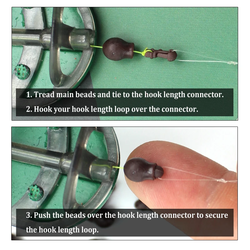 20 шт. Быстросменные бусины маленькие мягкие ударные бусины Ledger Bomb Setup изменение длины крючка для ловли карпа аксессуар