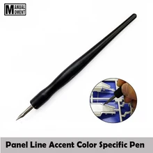 Caneta de vazamento fina da pena da permeação para a linha do painel hobby modeler ferramentas de pintura acessório