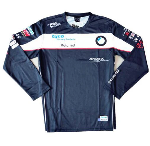 Новая футболка для мотокросса moto gp 2018 Tyco Motorrad с длинным рукавом из полиэстера