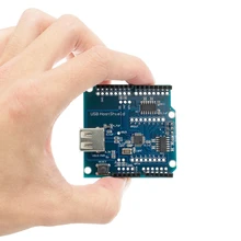 Usb host shield 2.0 para arduino uno mega adk compatível para android adk diy placa de módulo eletrônico