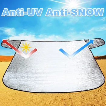 

UV Protect Car Front Window Cover Wind Shield Windscreedn Visor Sunshade Universal