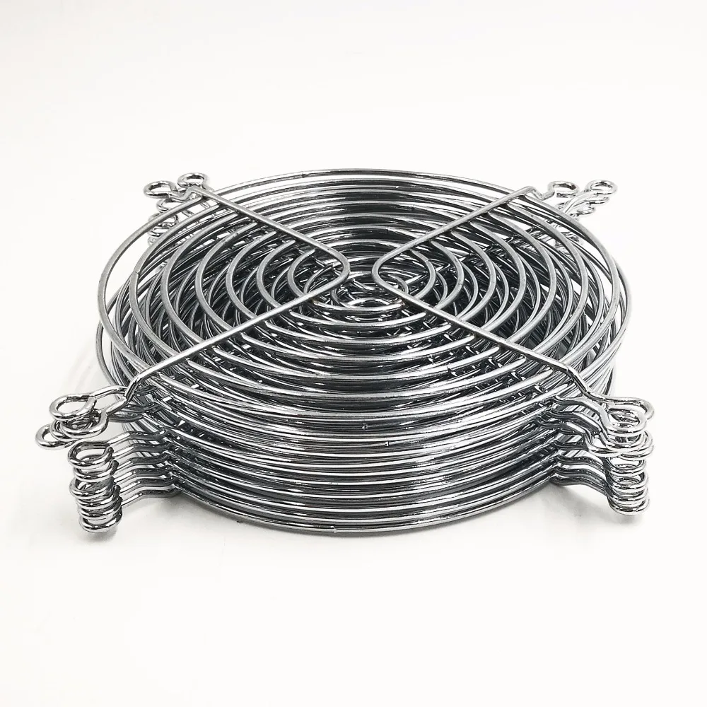 10 PCS Metal Cooling Fan Grill Cover Radiating Protective Cover Net Filter Guard 80mm/90mm/120mm Fan Iron Net