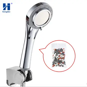 

Hongdec hot sale ion ball high pressure hand held shower head