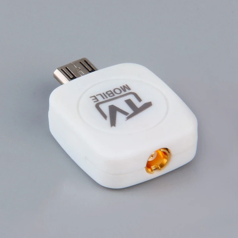 Мини Micro-USB DVB-T цифровое мобильное телевидение тюнер приемник для Android телефон/планшет белый