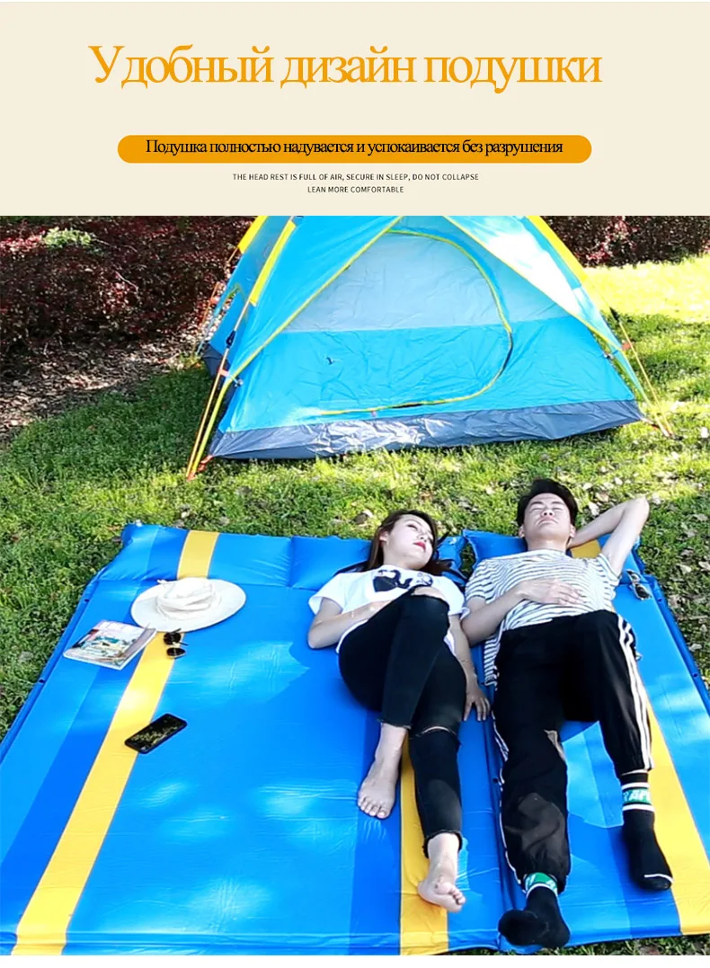 Car automatic inflatable bed rear mattress MPV.SUV travel inflatable bed free shipping