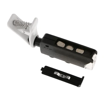 

60-100X LED Cellphone Microscope Jewelers Magnifier Magnifying Glasses Loupe