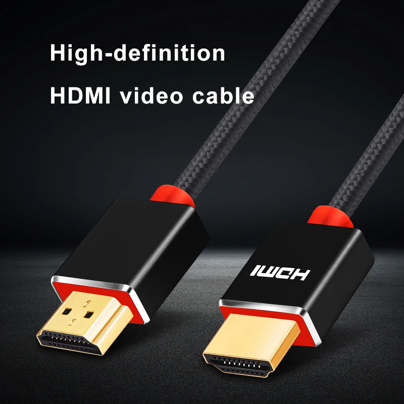 Shuliancable HDMI кабель Высокоскоростной 1080P 3D позолоченный плетеный кабель hdmi для HDTV xbox PS3/4 компьютера 1 м 2 м 3 м 5 м 10 м 15 м 20 м