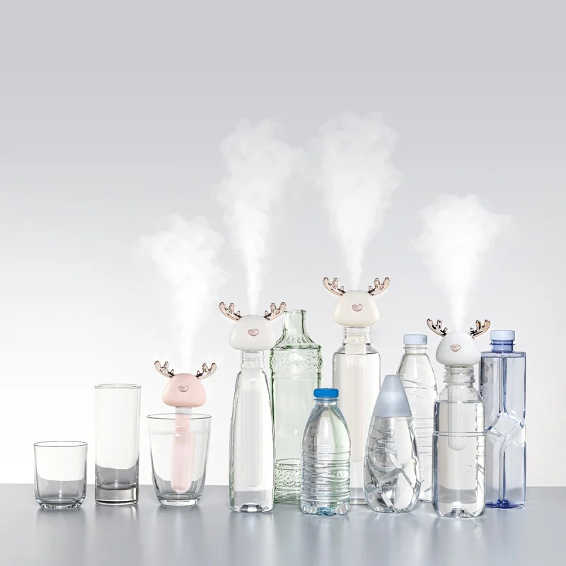 USB Portable Humidifier Cool Mist Humidifier for Travel Home Office Hotel Car