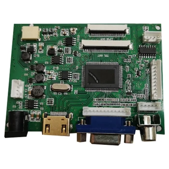 

HDMI+VGA+ 2AV+o 40Pin 50Pin LCD Driver Controller Board Kit for Panel CLAA070ND02/EJ070NA02/AT070TNA2 V.1 1024X600