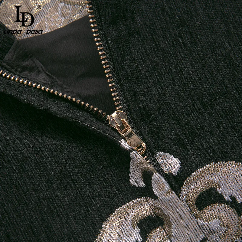 LD LINDA DELLA Fashion Runway Summer Vintage Mini