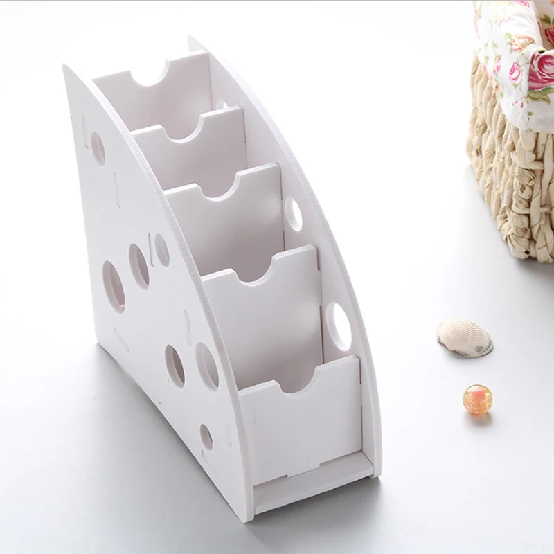 ABUI-Diy стол для хранения пульта дистанционного управления коробка держатель ТВ Dvd Vcr шаг держатель мобильного телефона Подставка канцелярский Органайзер