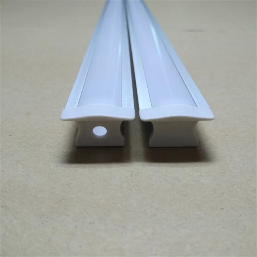 Surface LED Strip Light Profile Anodized Silver K3 Aluminium Corner 2 metres 