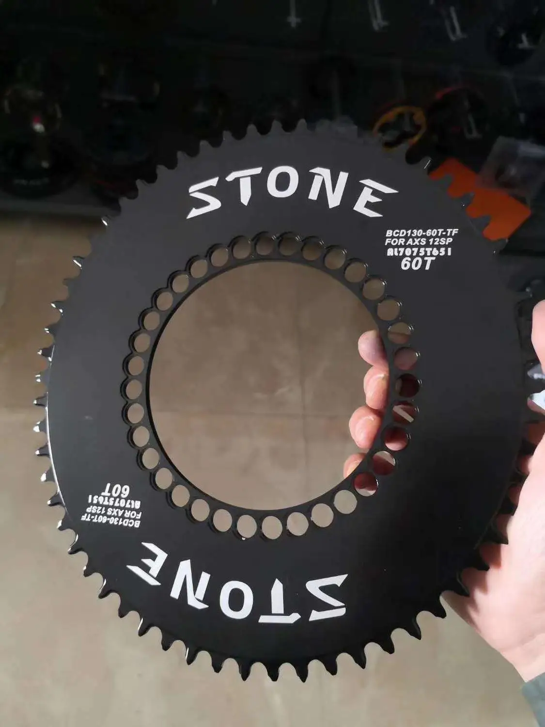 Oval Chainring Aero Style Q ring BCD130 for Sram AXS 12 Speed 40T-60T road bike | Спорт и развлечения
