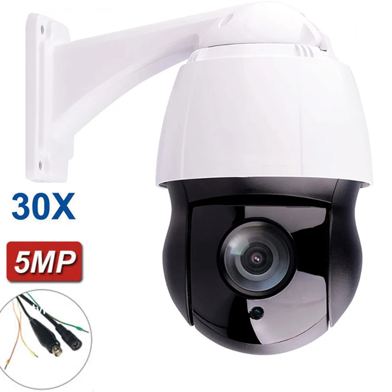 2MP 5MP AHD PTZ камера безопасности мини 1080P 30X зум TVI/AHD/CVI/CVBS наружная Антивандальная камера видеонаблюдения скоростная купольная камера