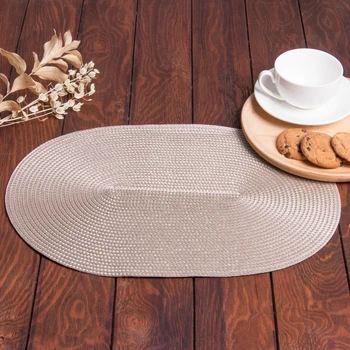 

Serving napkin Doliana "Oval", milk color, 45 * 30 cm 4360981