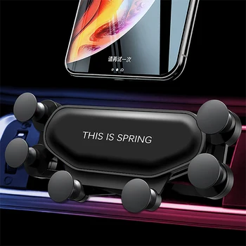 

Gravity Car Phone Holder Air Vent Mount Support for Volkswagen VW B6 Jetta Mk5 MK6 Any Cars Phaeton 4.2 EOS 3.2 V6