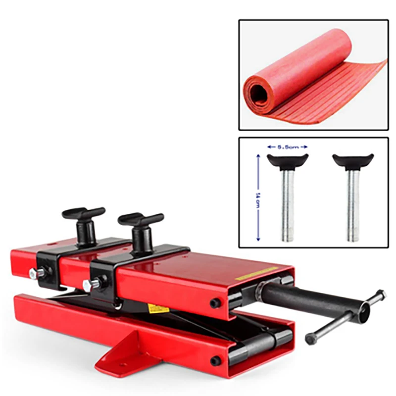 500kg lifting weight Motorcycle Lifting Platform Lifting Machine Repair Platform Heavy Vehicle General Jack 55mm high precise optical sliding lifting displacement platform z axis manual lift platform table linear stage lab jack elevator