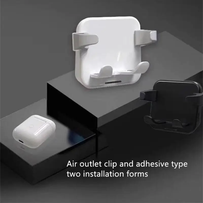 Подставка-держатель для зарядки наушников для Apple, Беспроводная подставка для автомобильного зарядного устройства