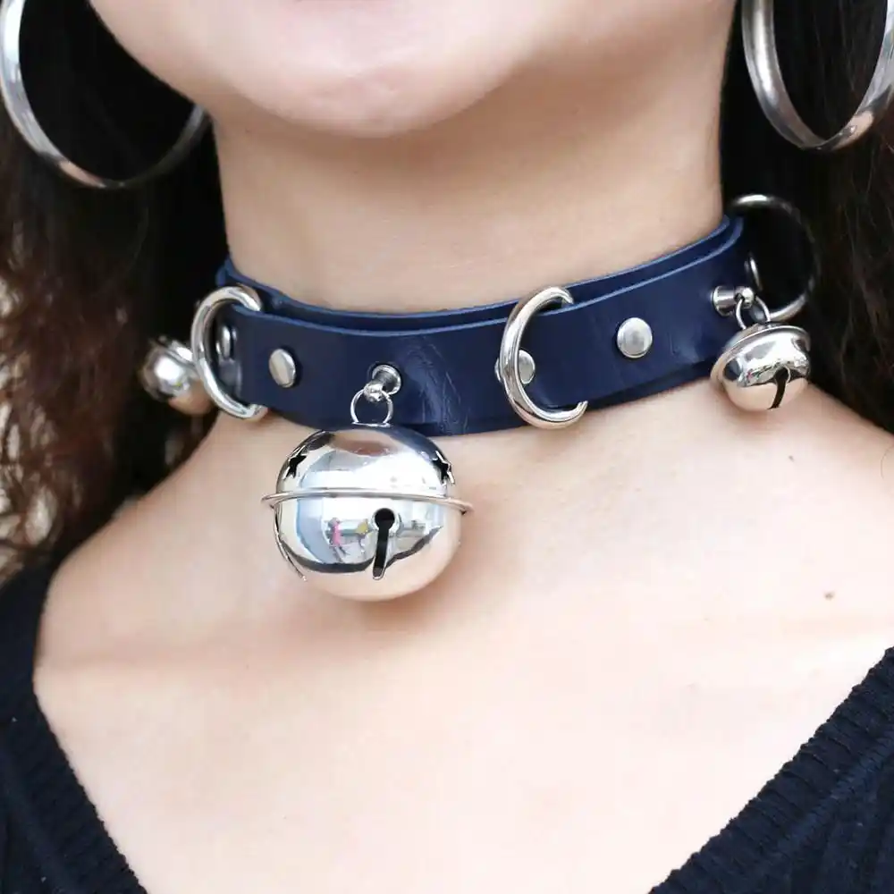 Bdsm collar with bell Clearance