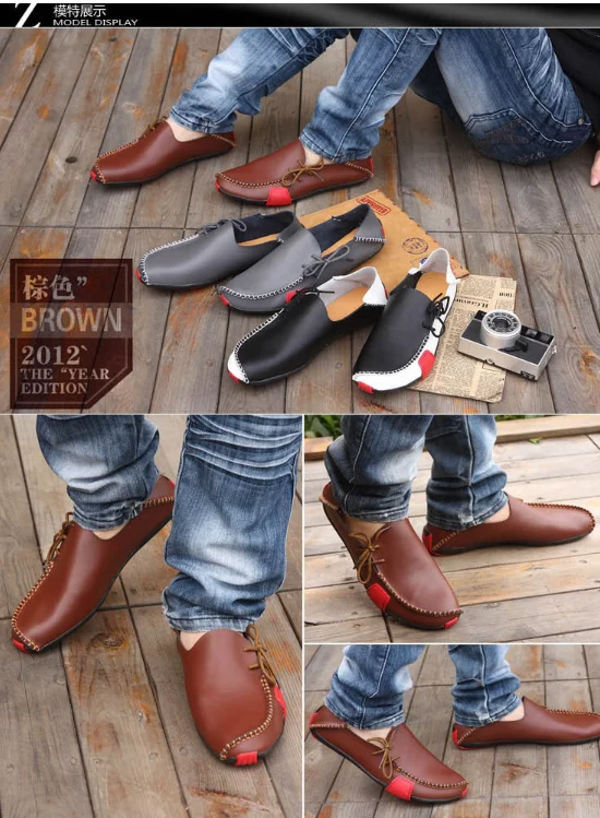 

KPUA 2018 shipping simple retro style men's casual shoes with free shipping1