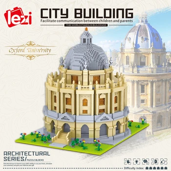 

Micro Diamond Blocks Famous Architecture University Cambridge Oxford Building Bricks Model Creator Exper Idea Toys For Children