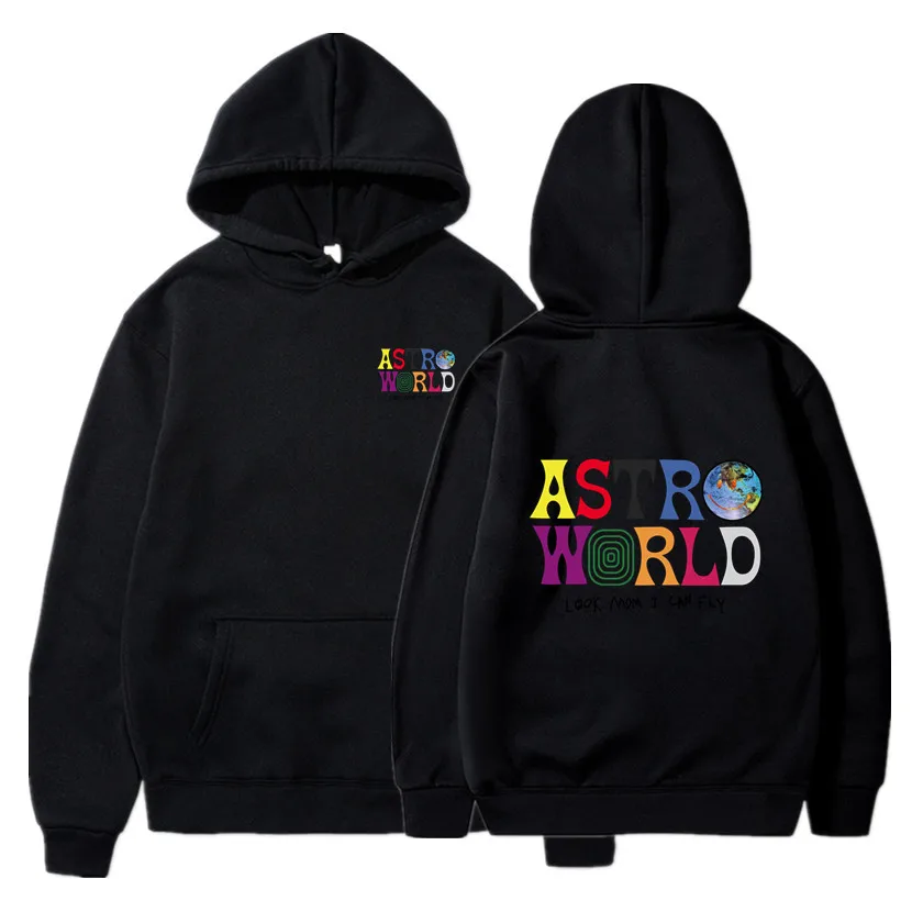 

TRAVIS SCOTT ASTROWORLD WISH YOU WERE HERE HOODIES Fashion Letter ASTROWORLD HOODIE Streetwear Man Woman Pullover Sweatshirt