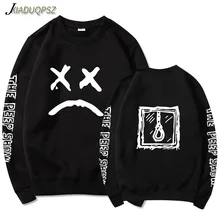 Lil Открытый толстовки забавные удобные толстовки Мода Harajuku европейский стиль без кепки для мужчин и женщин lil открытый балахон 3XL