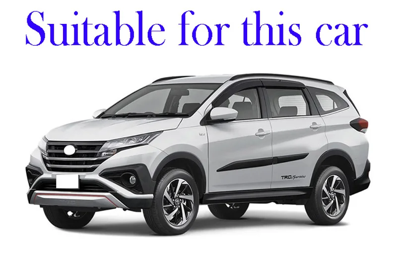 Для 2017 2018 2019 Toyota RUSH (F800/F850) крышка ручки двери из углеродного волокна с умным