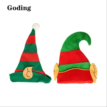 

Christmas Elf Hat/Creative Cartoon/Non-Woven Fabric/XMAS Decor/Adult Children's Style/Festives Atmosphere Scene Dress Up/Kid Gif
