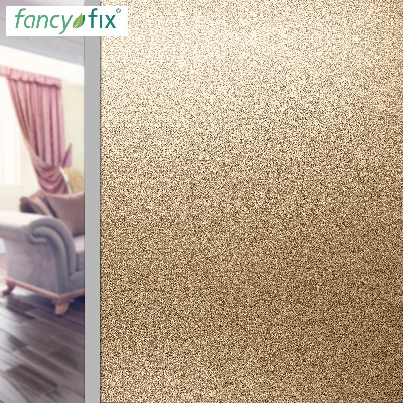Matte Window Film Privacy Frosted Self Adhesive Blackout Glass Window Sticker Foil No Glue