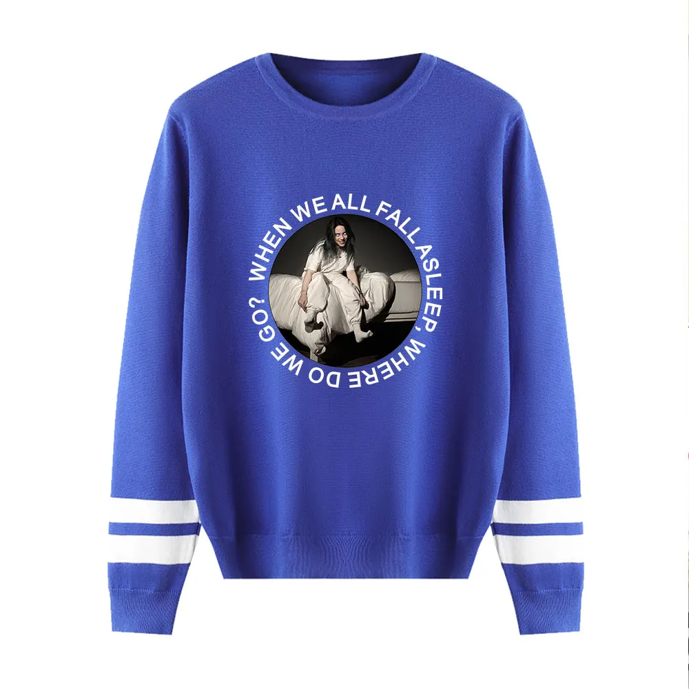 Специальная распродажа, Брендовые мужские и женские вязаные свитера Billie Eilish, весенне-осенние мягкие свитеры, пуловеры, мужская и женская повседневная одежда