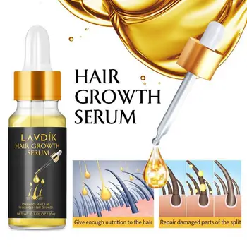 

Hair Growth Liquid Natural Plant Extract Care Essence Nourish Hair Follicles Ginger Ginseng Thick Hair Rapid Growth Hair Serum