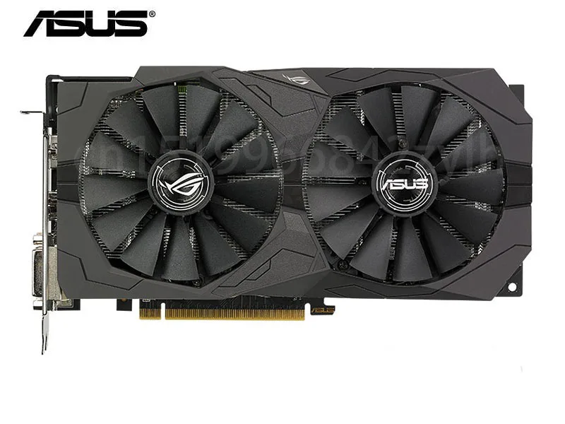 Б/у Видеокарта ASUS RX570 4 Гб 256 бит GDDR5 графические карты DisplayPort HDMI DVI | Компьютеры и