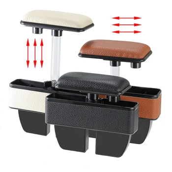 

1pc Car Armrest Box Storage Box Adjustable Car Center Console Armrest Central Box Car Elbow Support Pad Auto Armrests Arm Rest