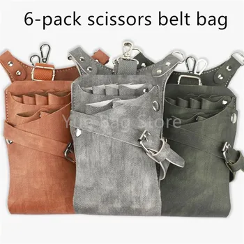 

Professional 3 Colors Hair Scissor Bag Salon Holster Pouch Holder Storage Hairdressing Styling Tools With Waist Belt 40#7