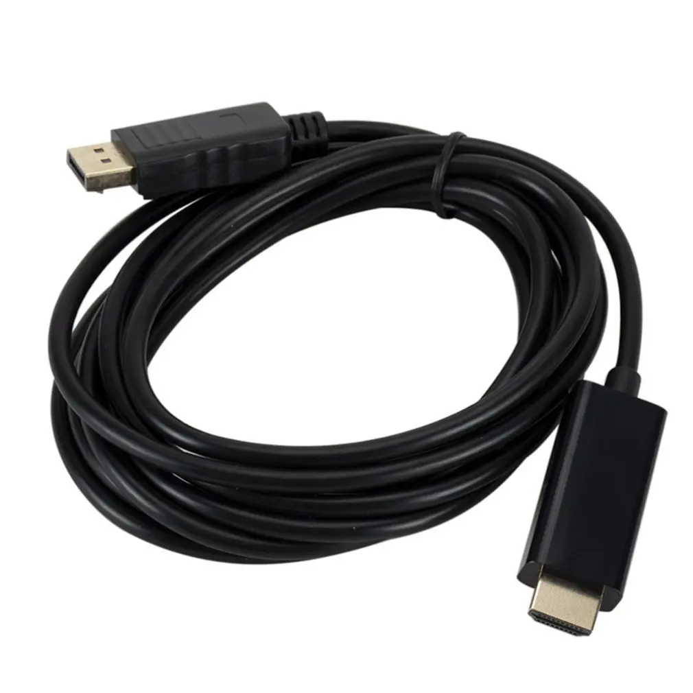 Простое управление 3 м Дисплей порт кабель HDMI высокая производительность кабель DP-HDMI адаптер позолоченный Hd Us