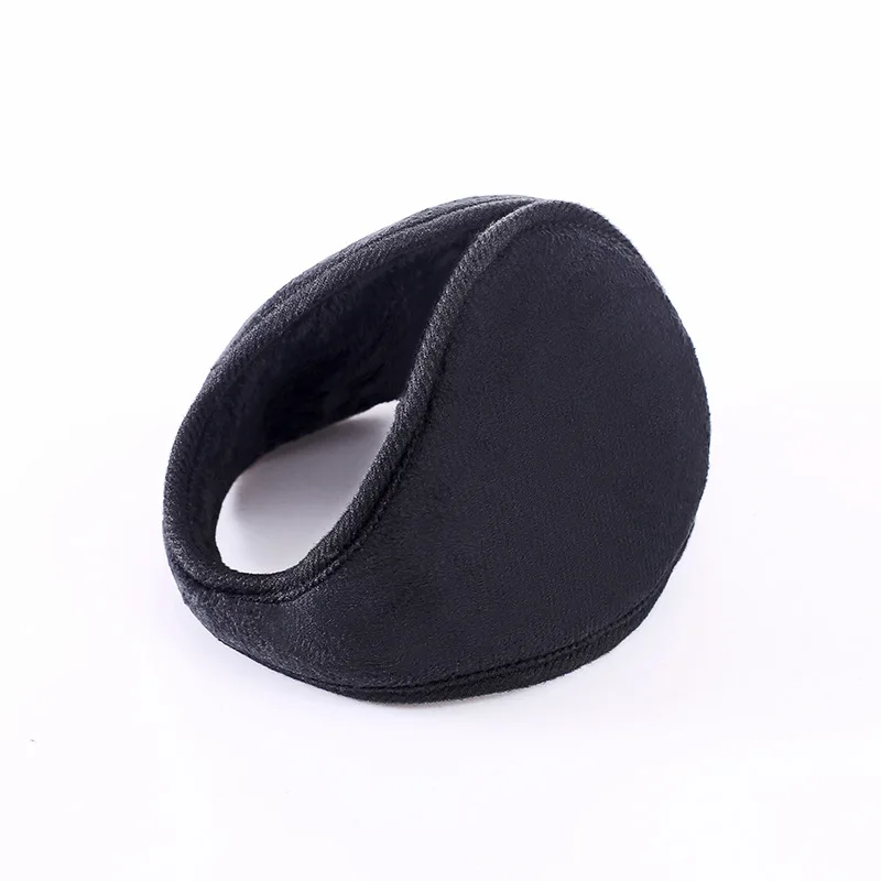 Men Fashion Winter Earmuffs Women Thicken Plush Ear Cover Protector Outdoor Back-wearing Unisex Ear Muffs Soft Warm Cover