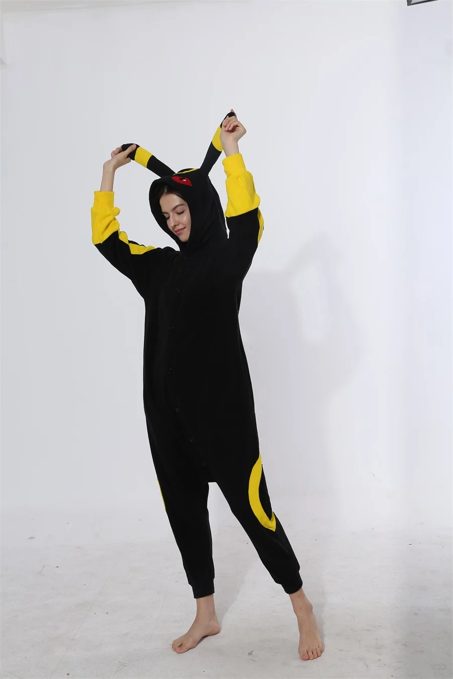 Мужские толстовки с капюшоном Kigurumi Onesie blue Moon Espeon Umbreon для взрослых Аниме Покемон Косплей Пижама для вечеринок костюм общий