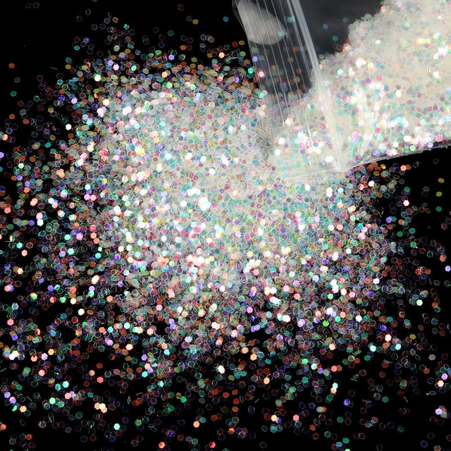 10g Holographic Hexagon Chunky Glitter Epoxy Resin Filler Flakes Laser  Sparkly Sequins for DIY Epoxy Resin Nail Art Fillings - AliExpress