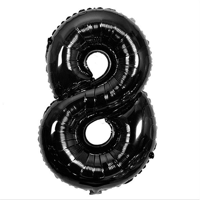 Number Balloon Happy Birthday Decoration Digital Balloons Wedding Foil Balloons Christmas Gift Decoration Balloons Party