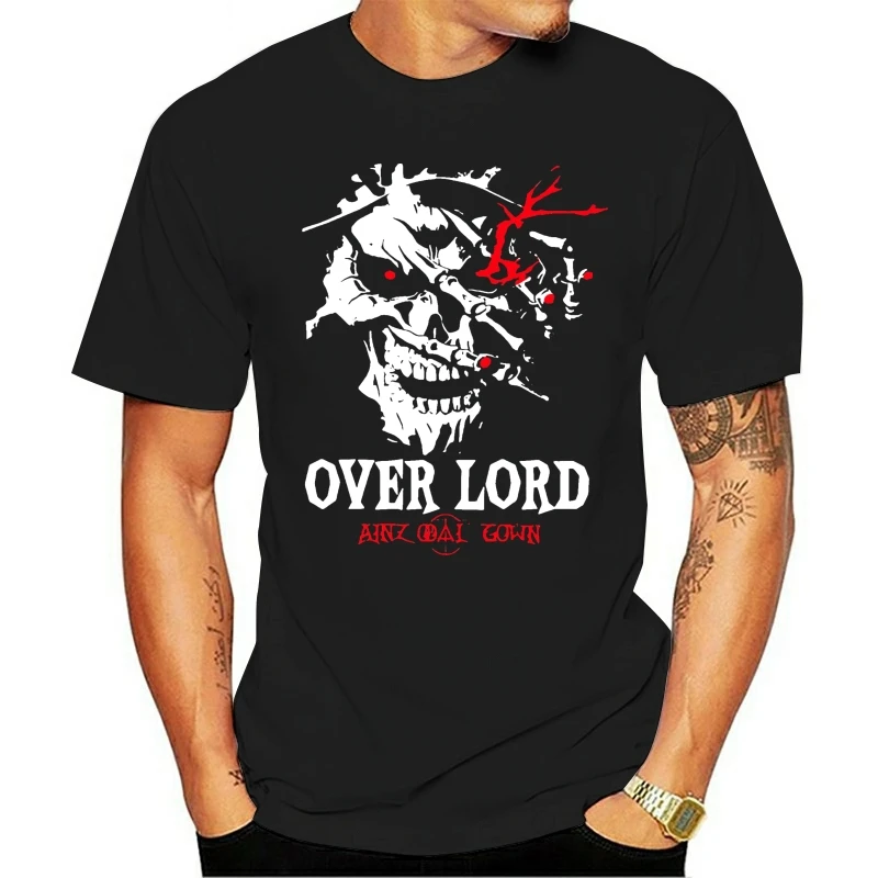 

2020 Leisure Fashion 100% Cotton O-neck T-shirt Men Over Lord Overlord (1) Printed Top