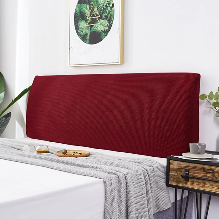 King Size Funda De Cabecero Cubierta De Cabecera De Cama, Tela, Cubierta De Polvo Elástico, Decoración De Funda Para Cabecera