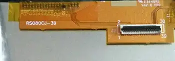 

Free shipping 8 inch LCD screen for 39 pin,100% New for RS080CJ-39 display,Tabelt PC LCD