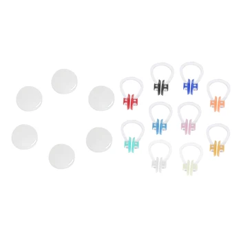 

10x Waterproof Swimming Nose Clips ,Nose Protector +6x Swimming Earplugs Waterproof Silicone