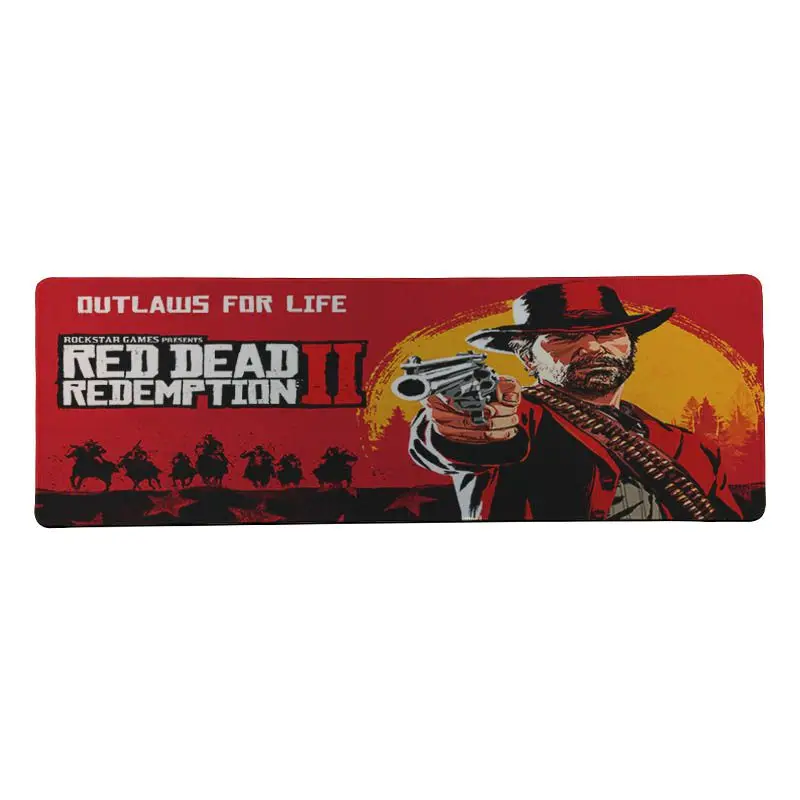 Классные новые изображения из фильма «Red Dead Redemption» 2 Удобная мышка коврик большой игровой коврик для мыши Коврик для клавиатуры