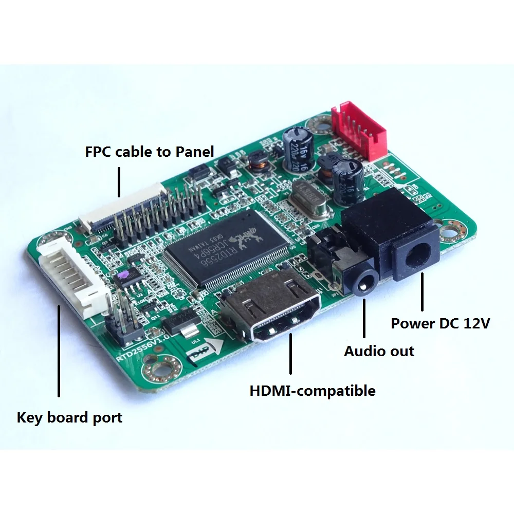 For N156BGE-E41/EA1 1366X768 HDMI LCD LED EDP mini Controller board kit DIY 